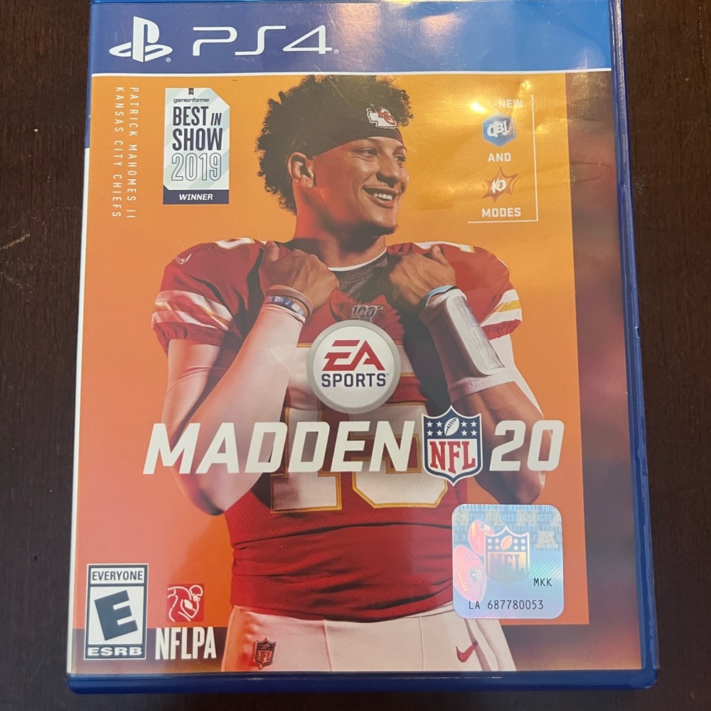 Madden 20 PS4 game